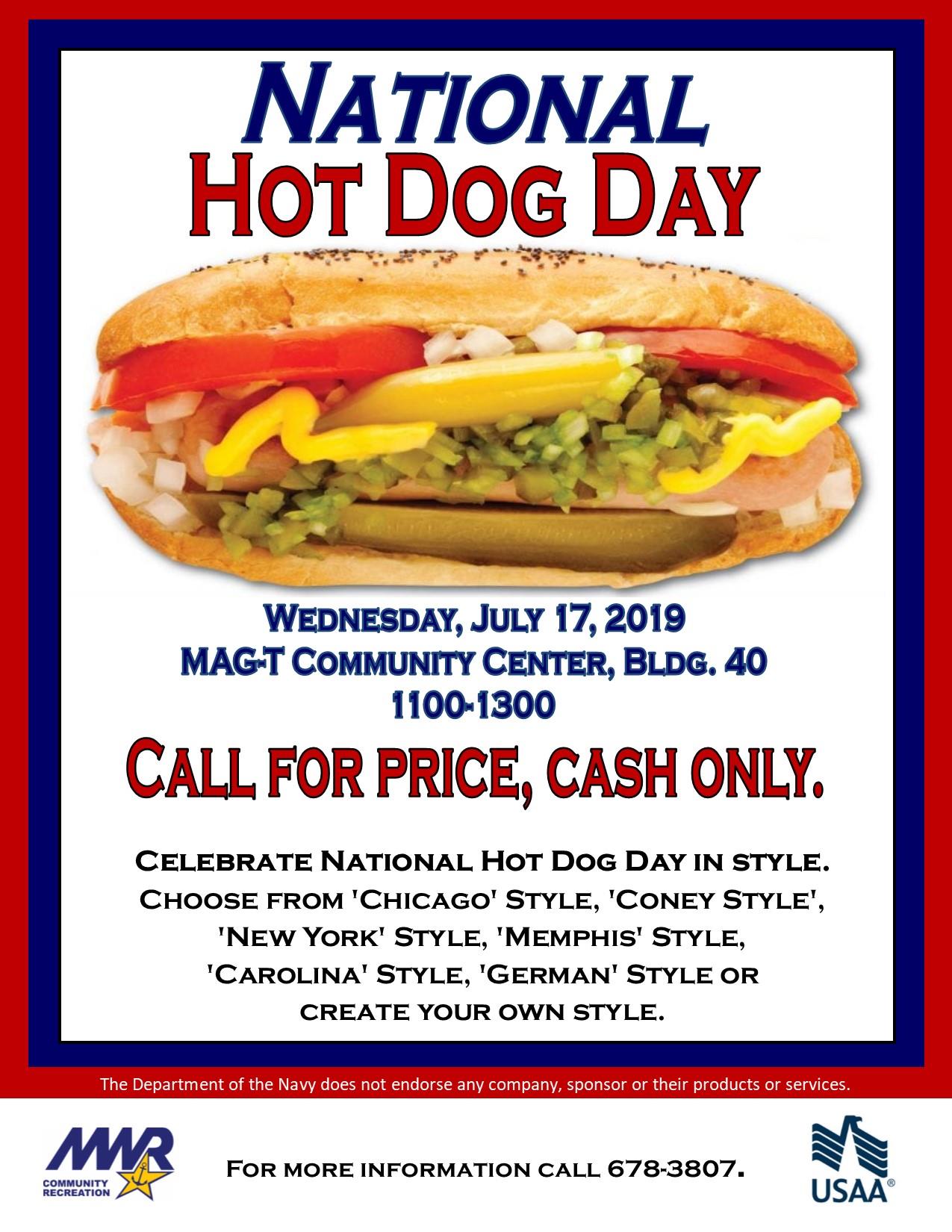 It's National Hot Dog Day! Click here